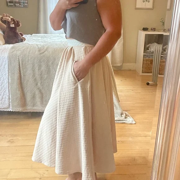 TORN BY RONNY KOBO | Maxi Thick Dress Skirt - Picture 4 of 13